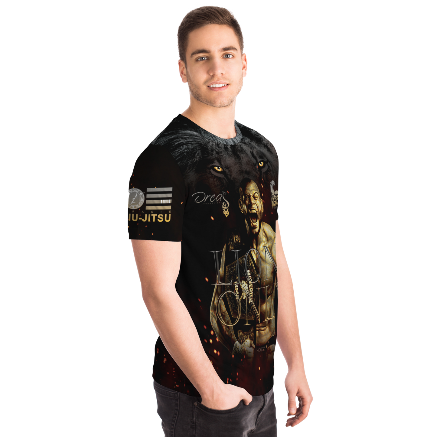 Jared "Spooky Mittenz" Rivera Lions Only T-shirt (Unisex)