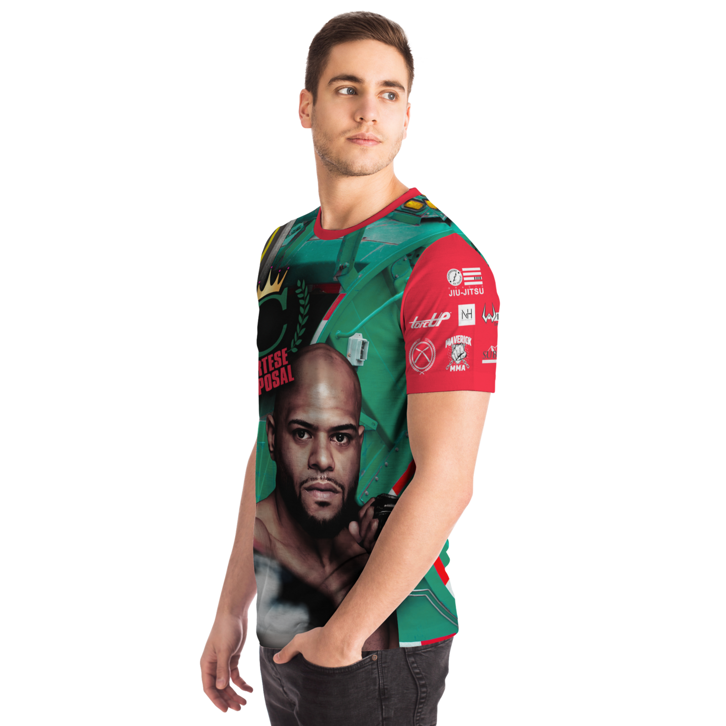 Jared "Spooky Mittenz" Rivera Cortese Disposal Adult T-shirt (Unisex)