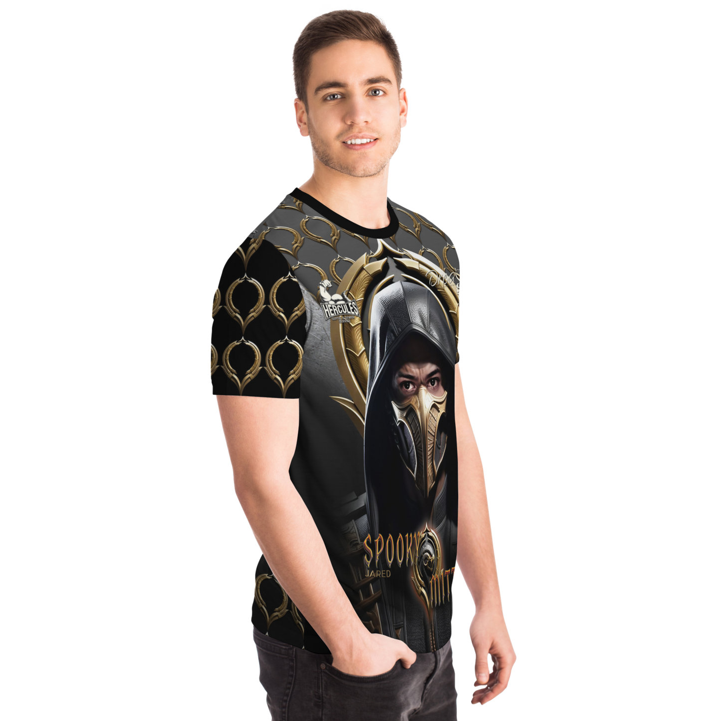 Jared "Spooky Mittenz" Rivera Mortal Adult Uni T-Shirt