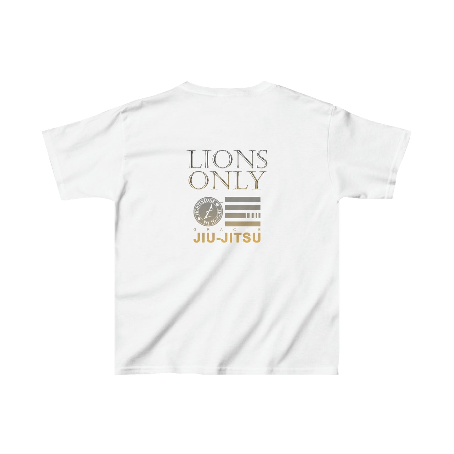 Jared "Spooky Mittenz" Rivera -  Lions Only - Kids Cotton Tee (Unisex)