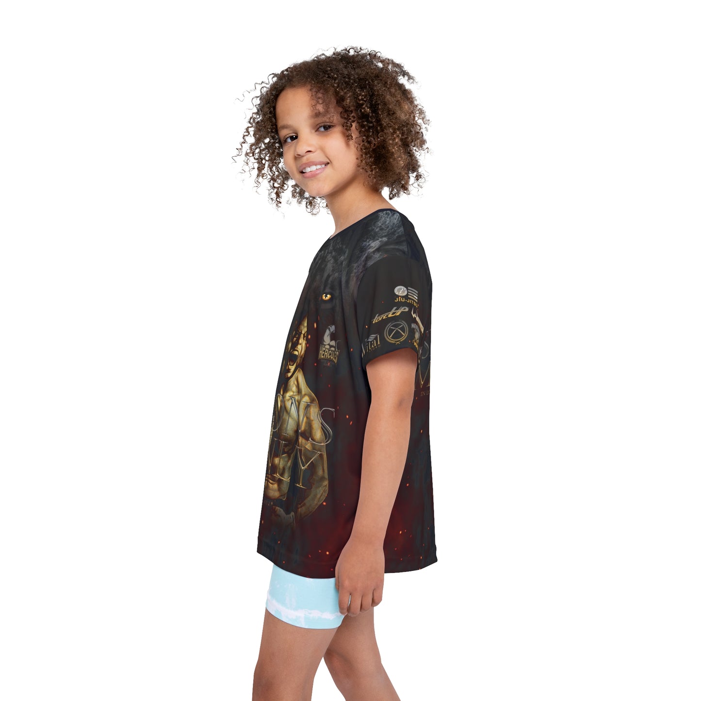 Jared "Spooky Mittenz" Rivera Lions Only Youth T-shirt (Unisex)