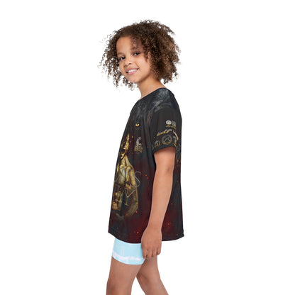 Jared "Spooky Mittenz" Rivera Lions Only Youth T-shirt (Unisex)