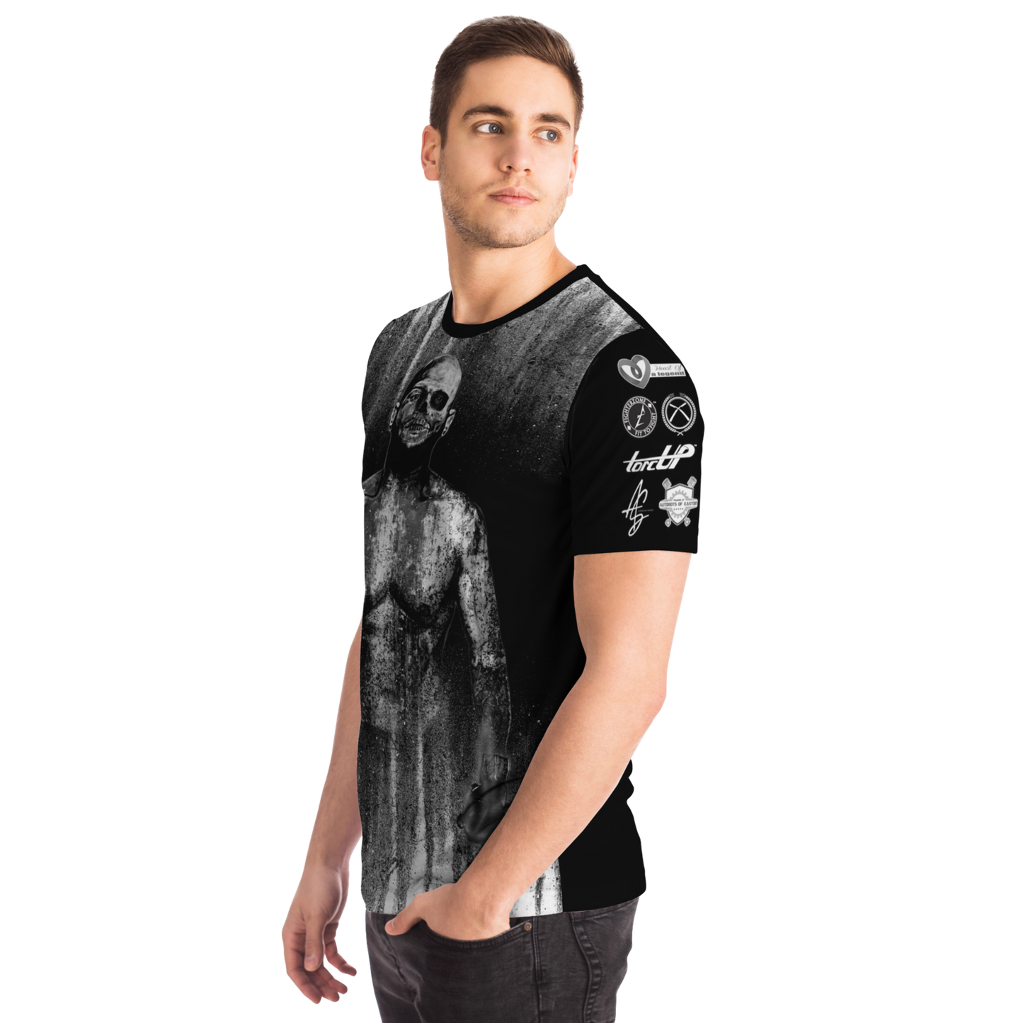 Jared "Spooky Mittenz" Rivera Fear T-shirt (Unisex)